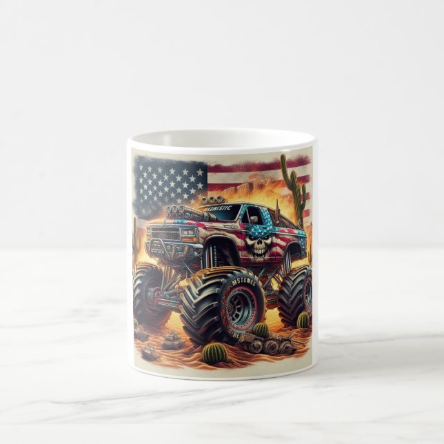 TAZA DE CAFÉ MONSTER TRUCK COFFEE MUG (Centro)