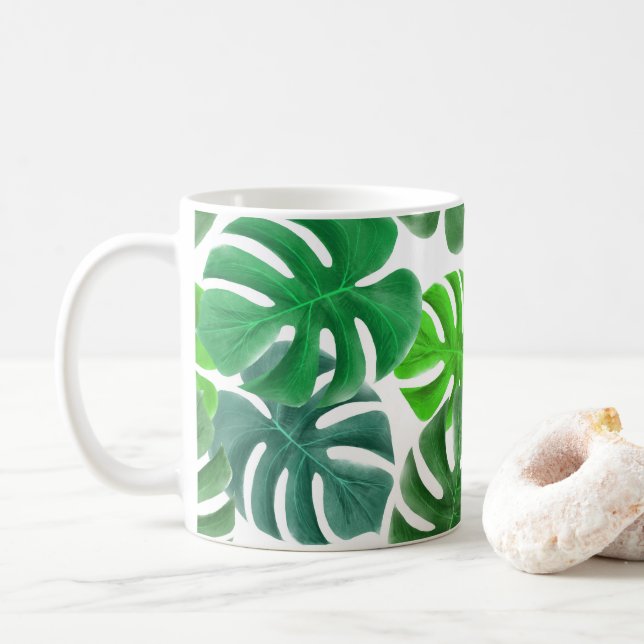 Taza De Café Monstera (Con donut)