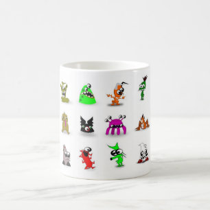 Taza De Café Monsters Full set