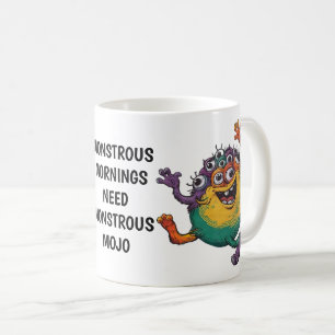 Taza De Café Monstruo bailarín