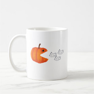 Taza De Café Monstruo de calabaza contra fantasmas - ¡Halloween