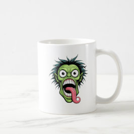 Taza De Café Monstruo de grito de choque Halloween