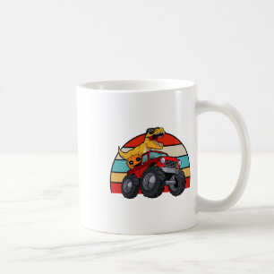 Taza De Café Monstruo de Monstruo de Dinosaurios Lazy Halloween