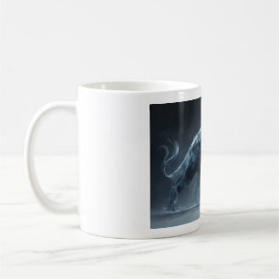 Taza De Café monstruo de pantera de fantasía