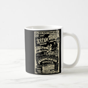 Taza De Café Monstruo de película de terror Momia Drácula Hombr