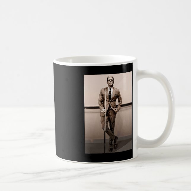Taza De Café Monstruo De Suit Halloween Vestidos De Halloween (Derecha)