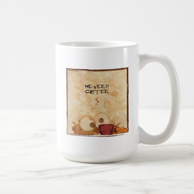 Taza De Café Monstruo del Café (Derecha)