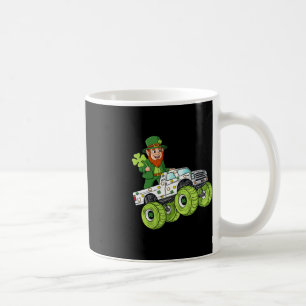 Taza De Café Monstruo del Día de San Patricio Leprechaun Niño A
