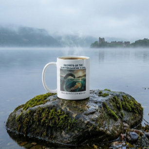 Taza De Café Monstruo del Lago Ness Mito Folclore Whimsigoth