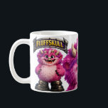 Taza De Café Monstruo Fluffskull<br><div class="desc">Este es otro miembro de la serie de monstruos divertidos</div>