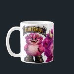 Taza De Café Monstruo Fluffskull<br><div class="desc">Este es otro miembro de la serie de monstruos divertidos</div>