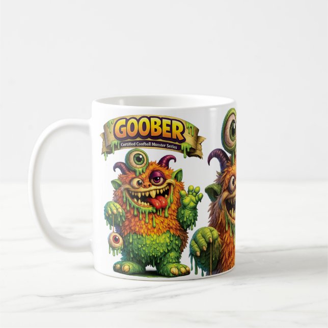 Taza De Café Monstruo Goober (Izquierda)
