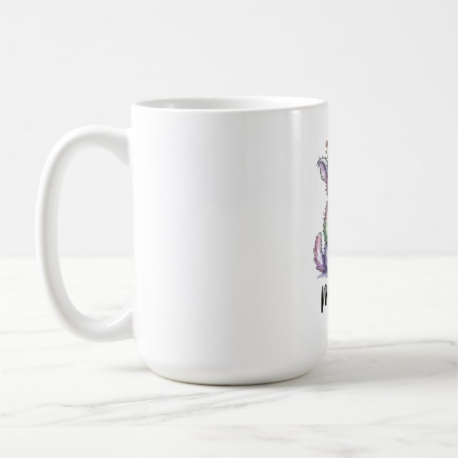 Taza De Café Monstruo mamá. (Mamá + Monstruo) (Izquierda)