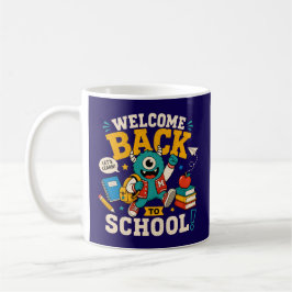 Taza De Café Monstruo Regreso a la Escuela
