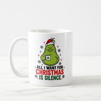 Taza De Café Monstruo Verde Gruñón Divertido Todo Lo Que Quiero