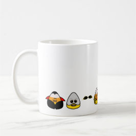 Taza De Café Monstruos clásicos de Hollywood Candy Corn Coffee 