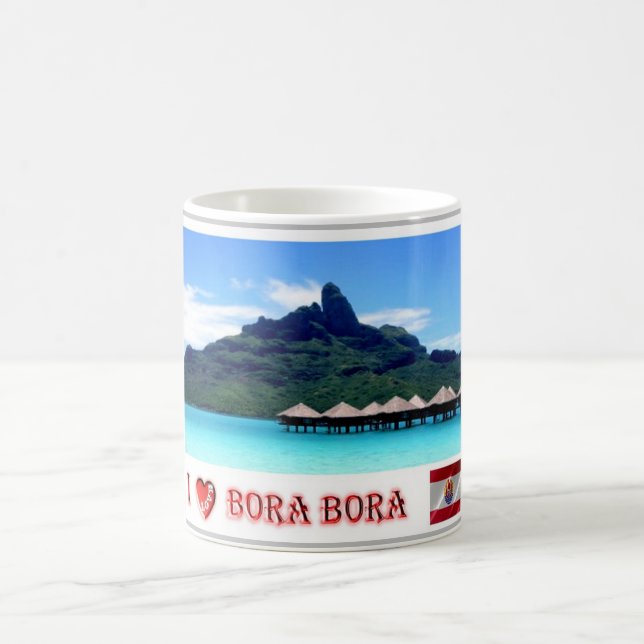 Taza De Café Mont Otemanu - Bora Bora - Polinesia Francesa - (Centro)