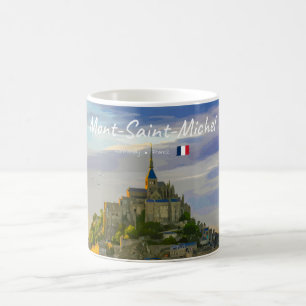 Taza De Café Mont-Saint-Michel, Francia - Abadía Medieval
