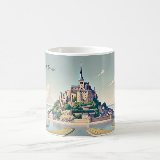 Taza De Café Mont Saint-Michel Francia Normandía (Centro)