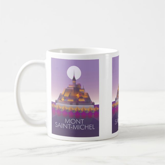Taza De Café Mont Saint-Michel Mug (Izquierda)