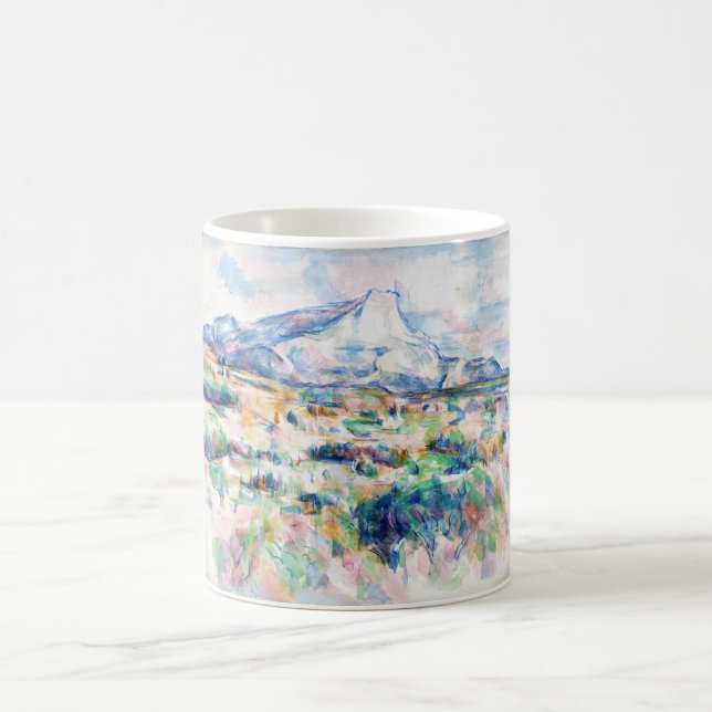 Taza De Café Mont Sainte-Victoire, Paul Cezanne (Centro)