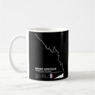 Taza De Café Mont Ventoux Sault Route Provence Francia Ciclismo