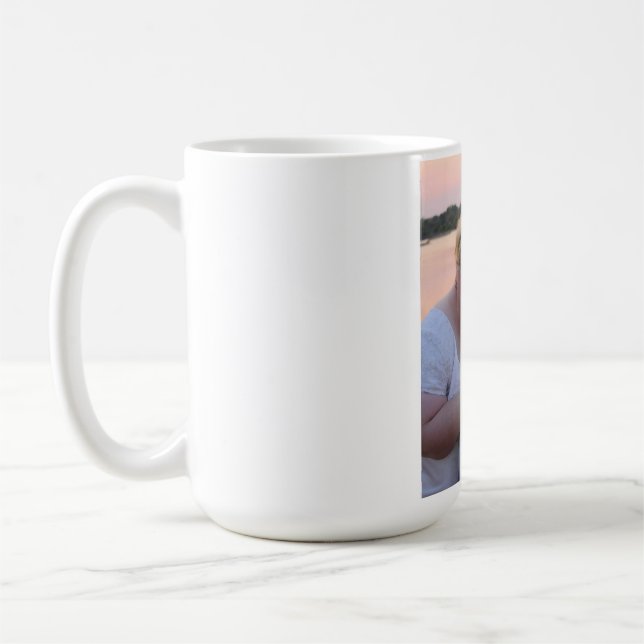Taza De Café Montaje de café fotográfico personalizado (Izquierda)