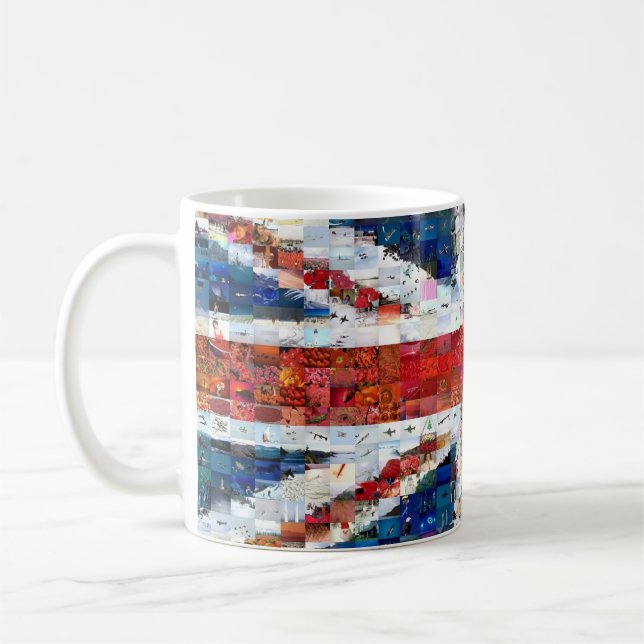 Taza De Café Montaje de Union Jack (Izquierda)