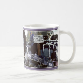Taza De Café Montaje ferroviario