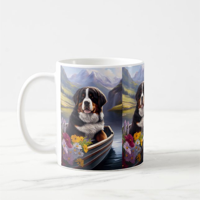 Taza De Café Montaña Bernesa en un pádel: una aventura escénica (Izquierda)