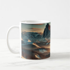 Taza de café Montaña Brumosa