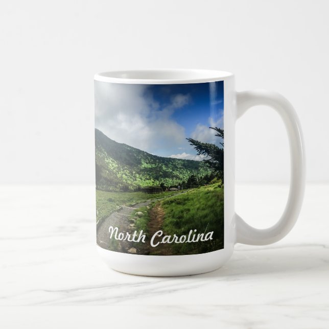 Taza De Café Montaña Carolina del Norte (Derecha)