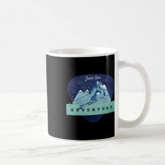 Taza De Café Montaña de esquí de aventura