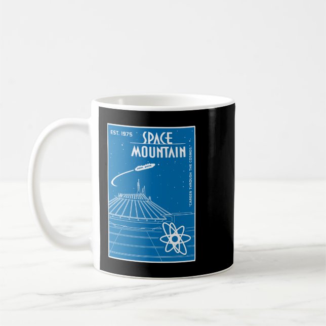 Taza De Café Montaña espacial (Blueprint) (Izquierda)