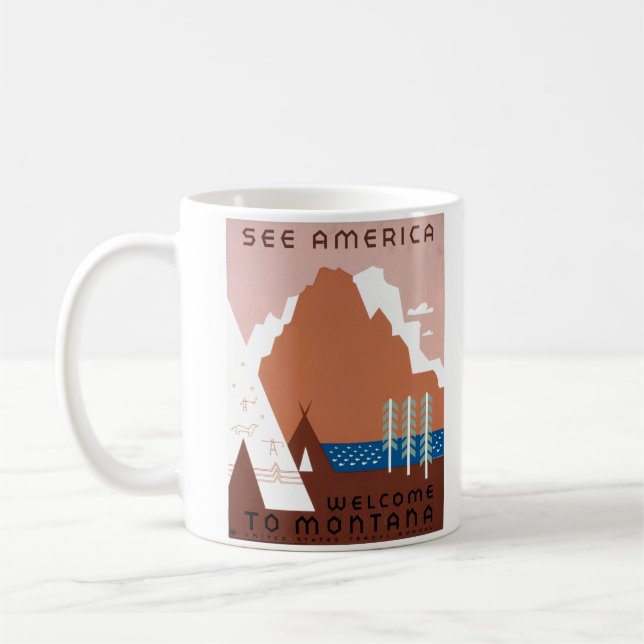 Taza De Café Montana: Fotos antiguas de la estética (Izquierda)