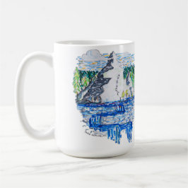 Taza De Café Montaña fresca