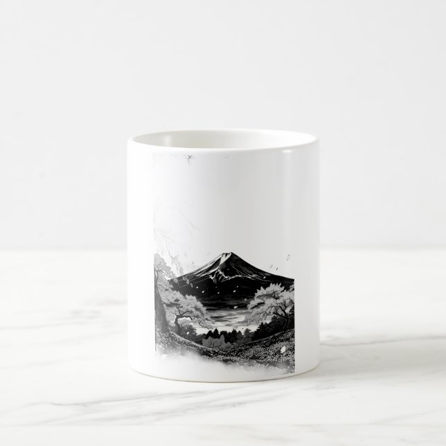 Taza De Café montaña japonesa (Centro)