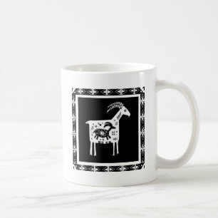 Taza De Café Montaña Mama Goat con bebé