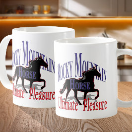 Taza De Café Montaña Rocosa Ultimate Caballo de Placer