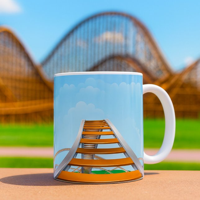 Taza De Café Montaña rusa (Subido por el creador)