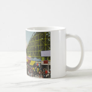 Taza De Café Montaña rusa del tornado - sacudidas de Coney