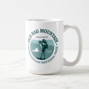 Taza De Café Montaña vieja del trapo (rd)
