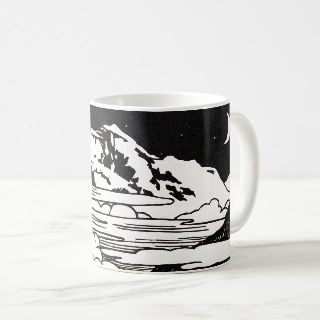 Taza De Café Montañas (Anverso derecho)