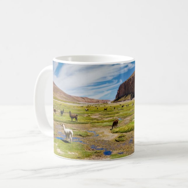 Taza De Café Montañas | Andes bolivianos (Anverso izquierdo)