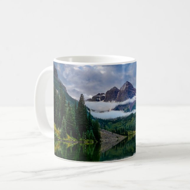 Taza De Café Montañas | Aspen Colorado (Anverso izquierdo)