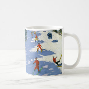 Taza De Café Montañas austríacas 2004 de la góndola