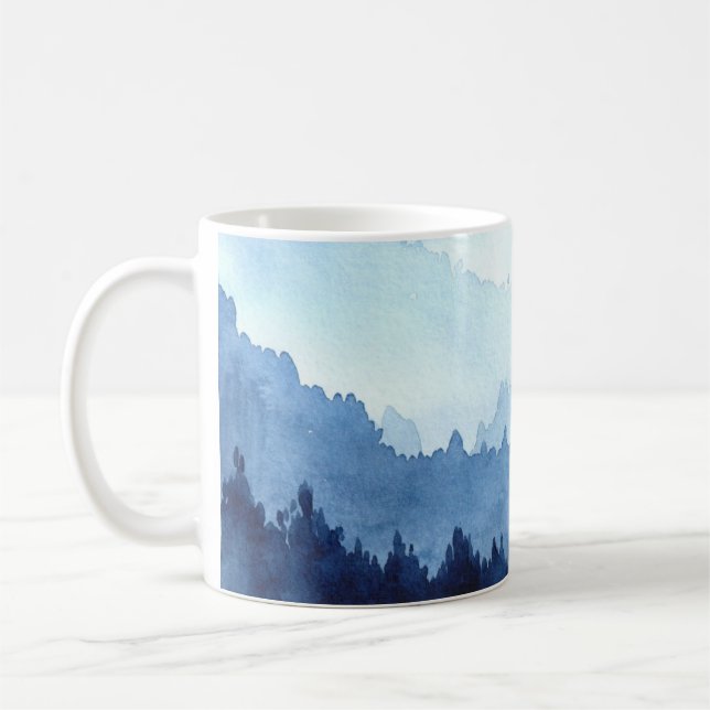 Taza De Café Montañas Azules (Izquierda)