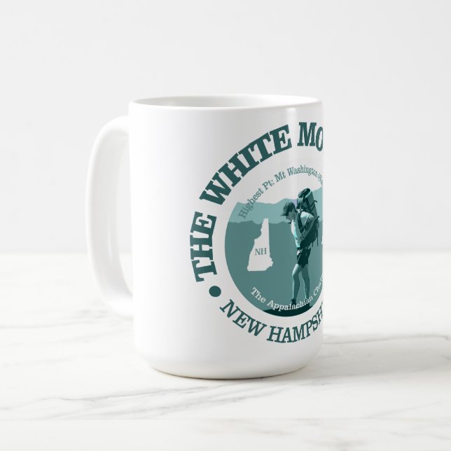 Taza De Café Montañas Blancas (T) (Anverso izquierdo)