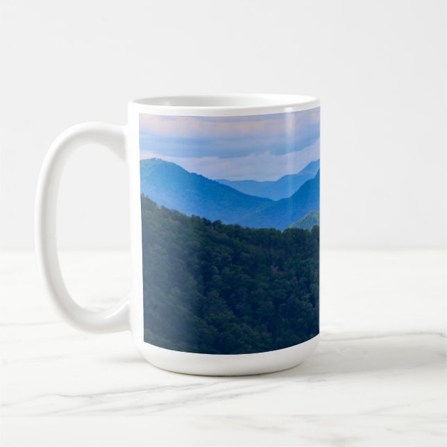 Taza De Café Montañas Blue Ridge (Izquierda)