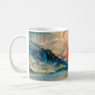 Taza De Café Montañas, Cañón. Montañas, cresta, montaña